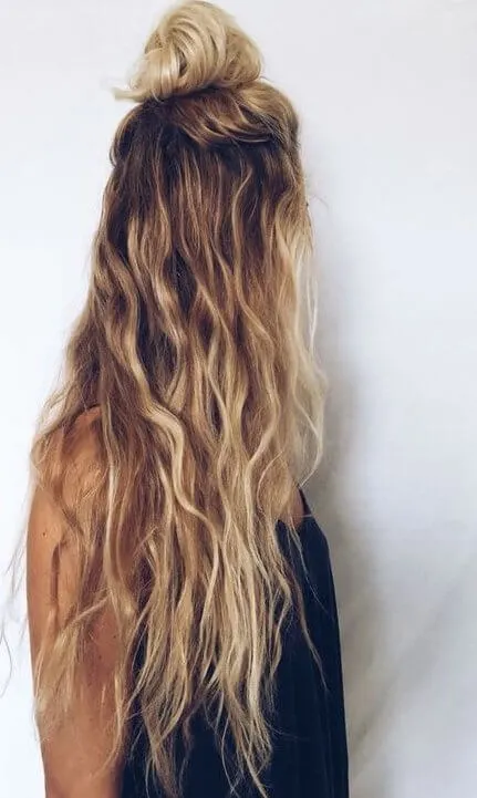 Super Long Blonde Hair