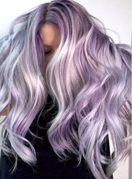 Blonde Lavender with Waves