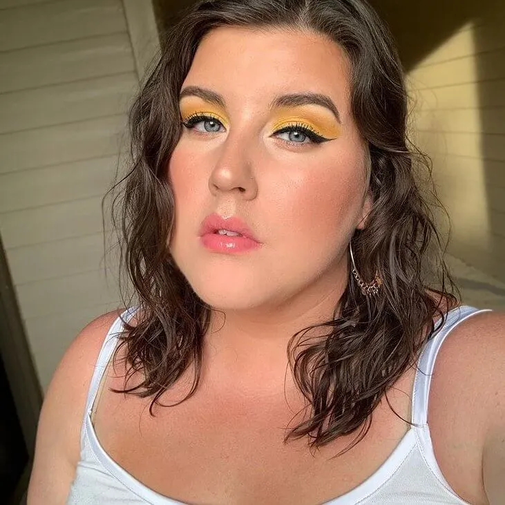 Yellow with an Eyeliner