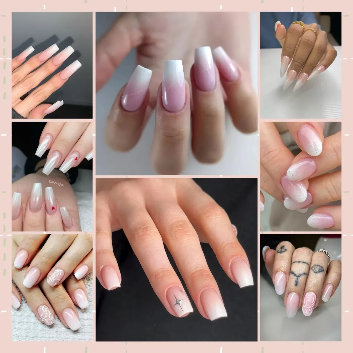 French Ombre Nails | French fade nails, Ombre nails, Ombre acrylic nails-seedfund.vn