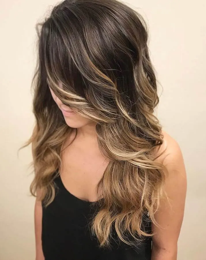 This effortless ombre hairstyle is perfect for girls on the go!