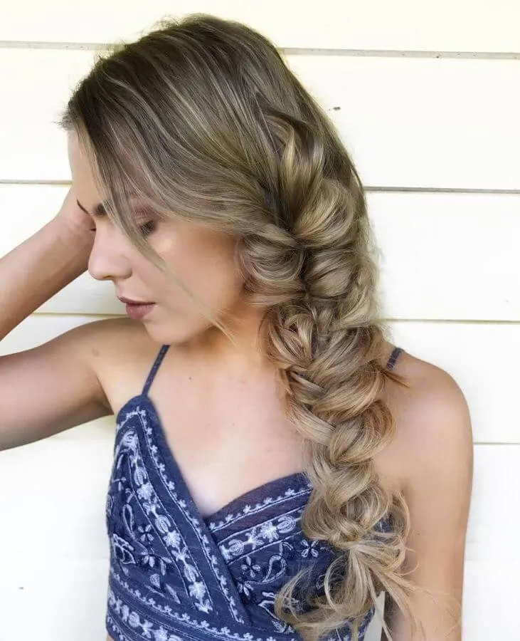 Textured braids add an exciting dimension to your look.