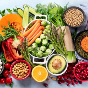 Vegan and vegetarian food, some of the best food for gorgeous hair