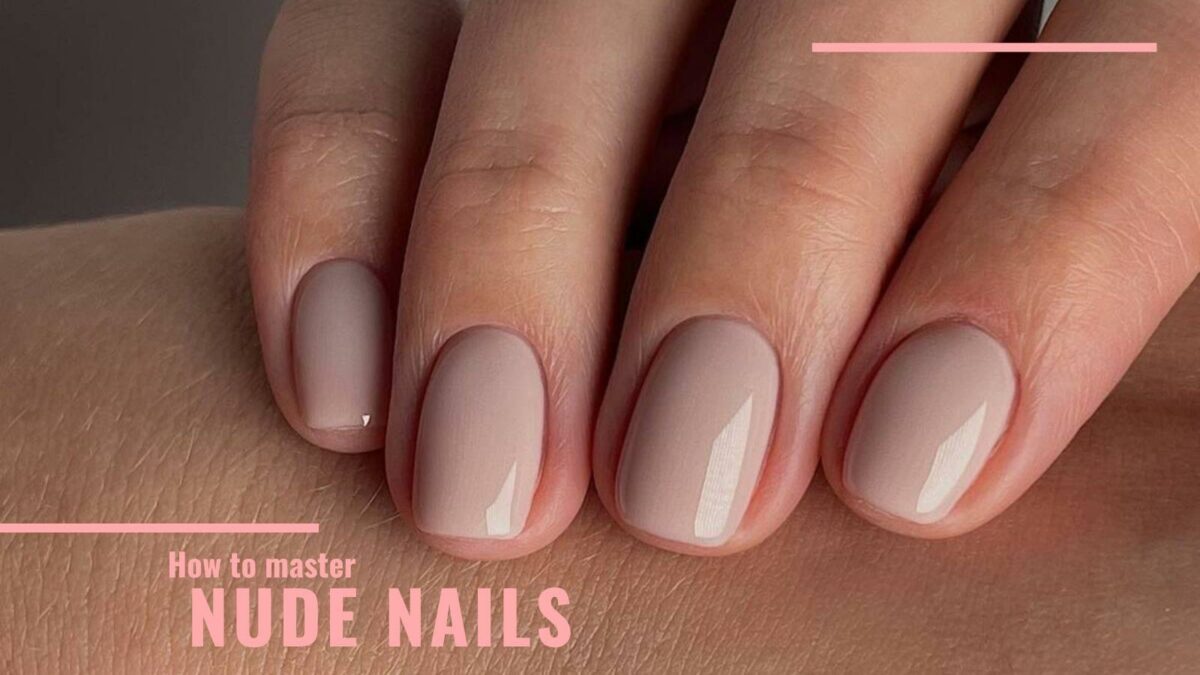 Nude nails look. Find out how to do nude nails