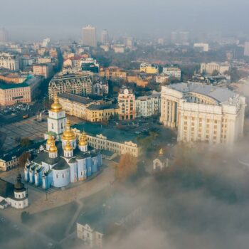 Kiev aerial view