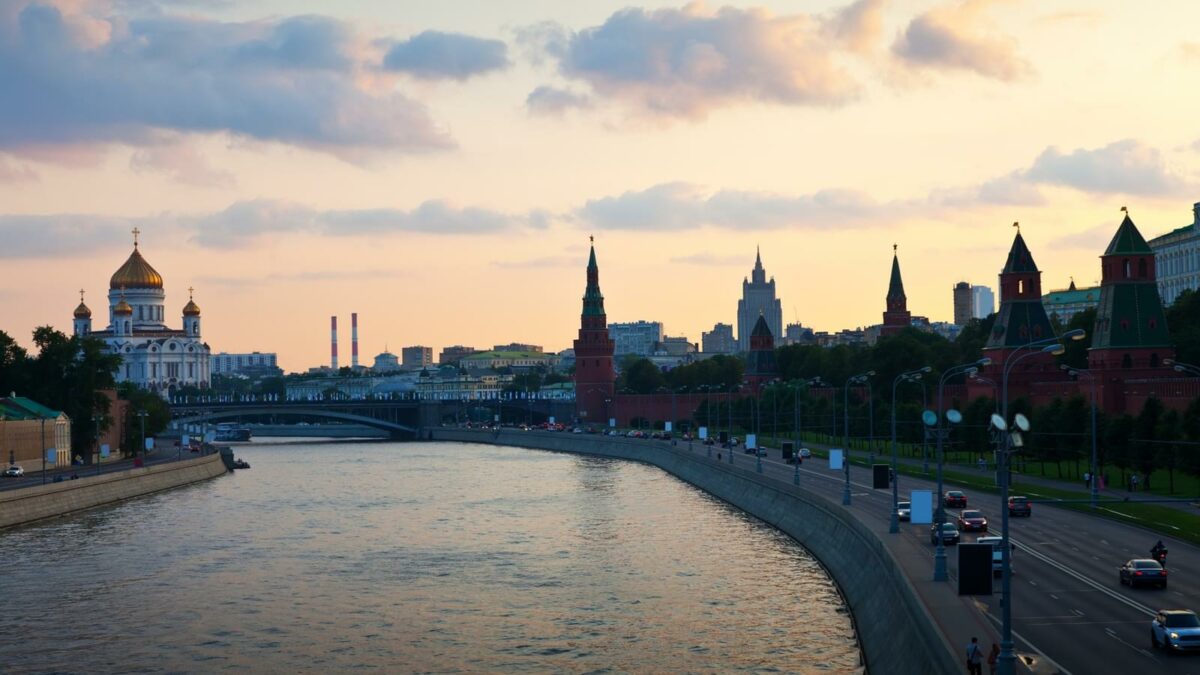 Moscow dusk (Russia)