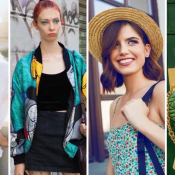 Beautiful Gen Z fashion trends (collage)