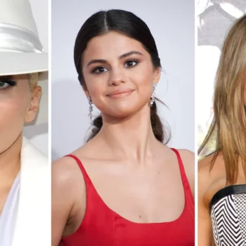 Celebrities having beauty brands (collage)