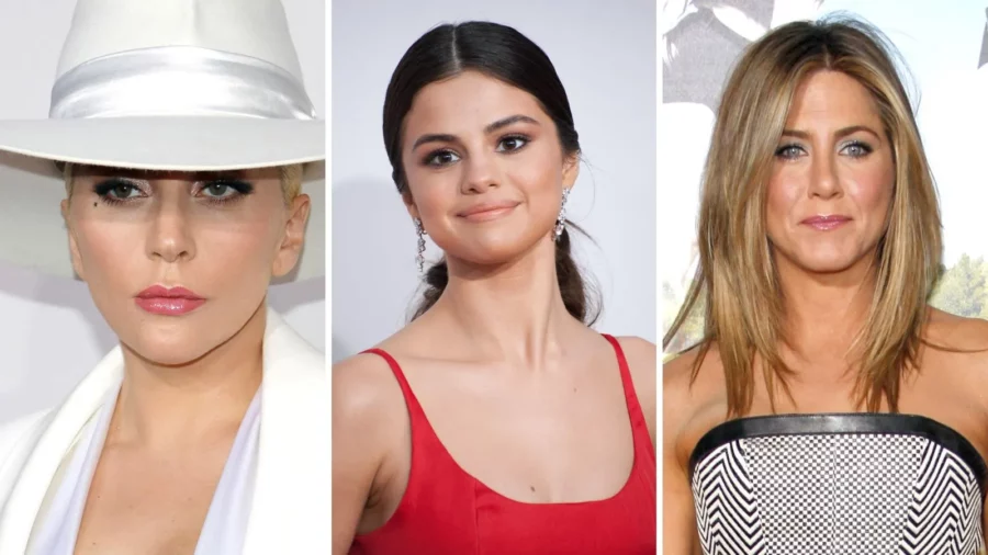 Celebrities having beauty brands (collage)